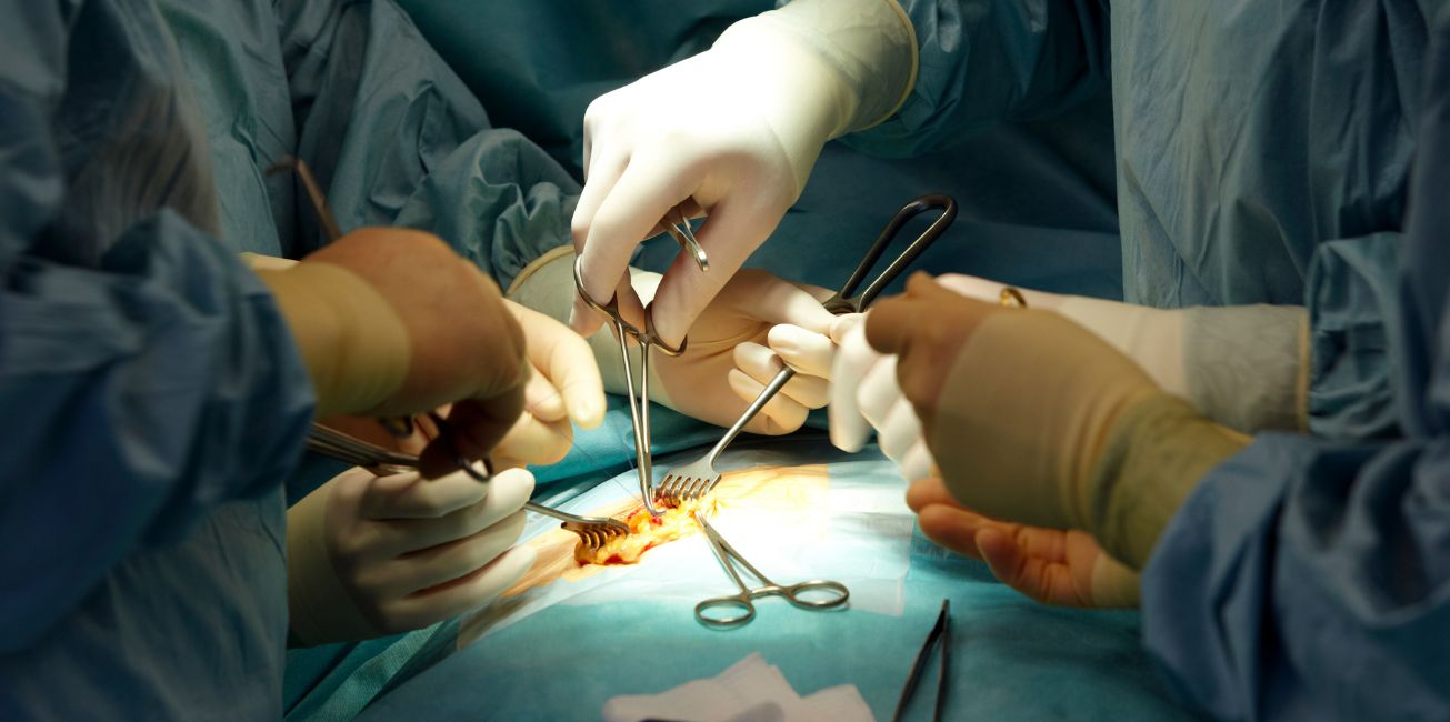 procedimiento de una cirugía general