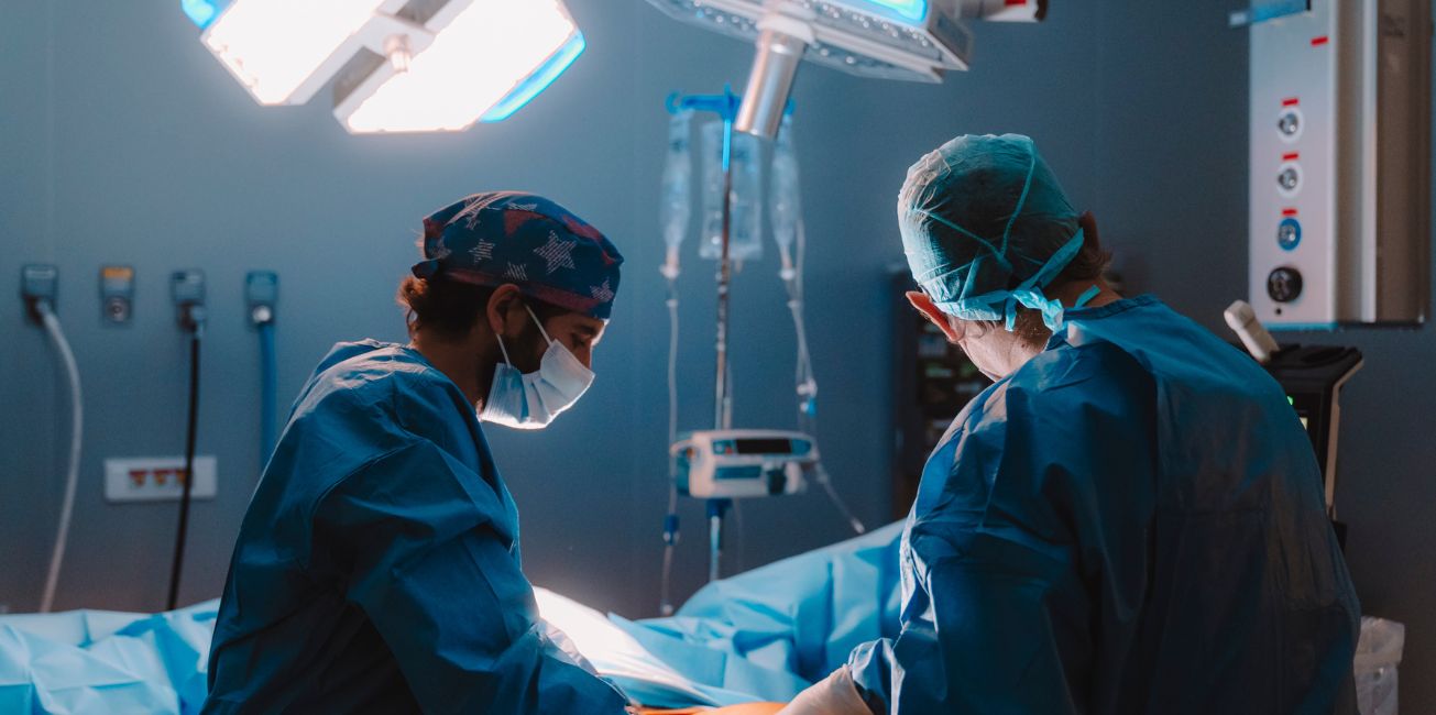 prepración de una cirugía general